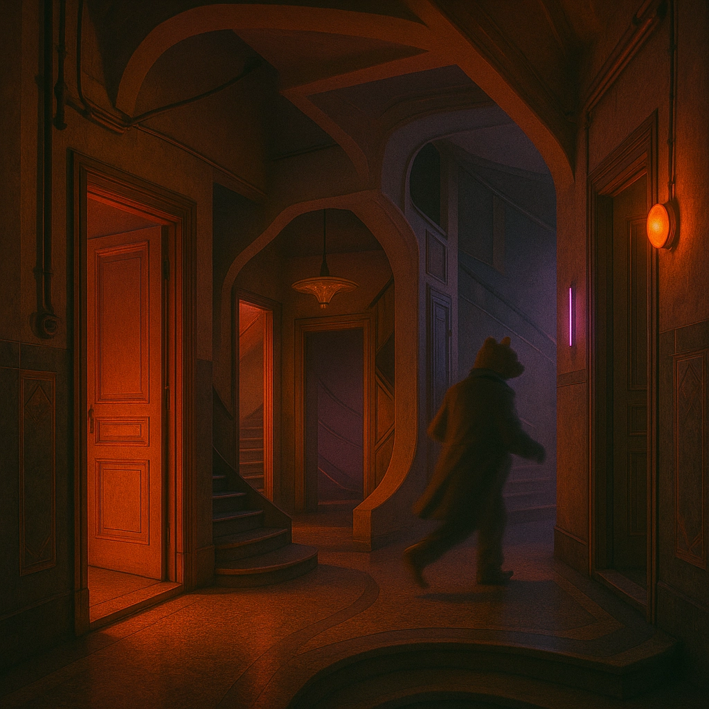 Down The Hall D #1223